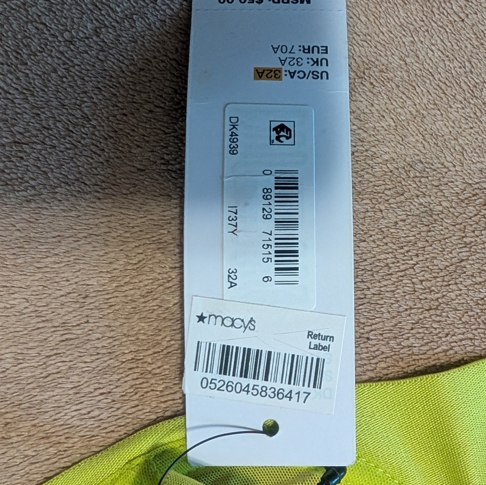 DKNY brand new bra with tag. Size 32A - Picture 7 of 7